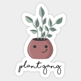 Plant Gang Sticker